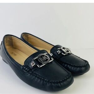 Michael Kors black loafer flats